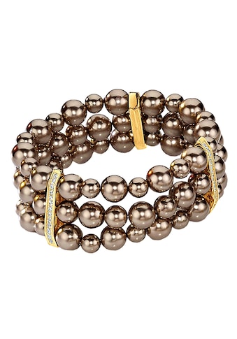 CELESTA Armband »925/- Sterling Silber vergoldet Perlen« kaufen