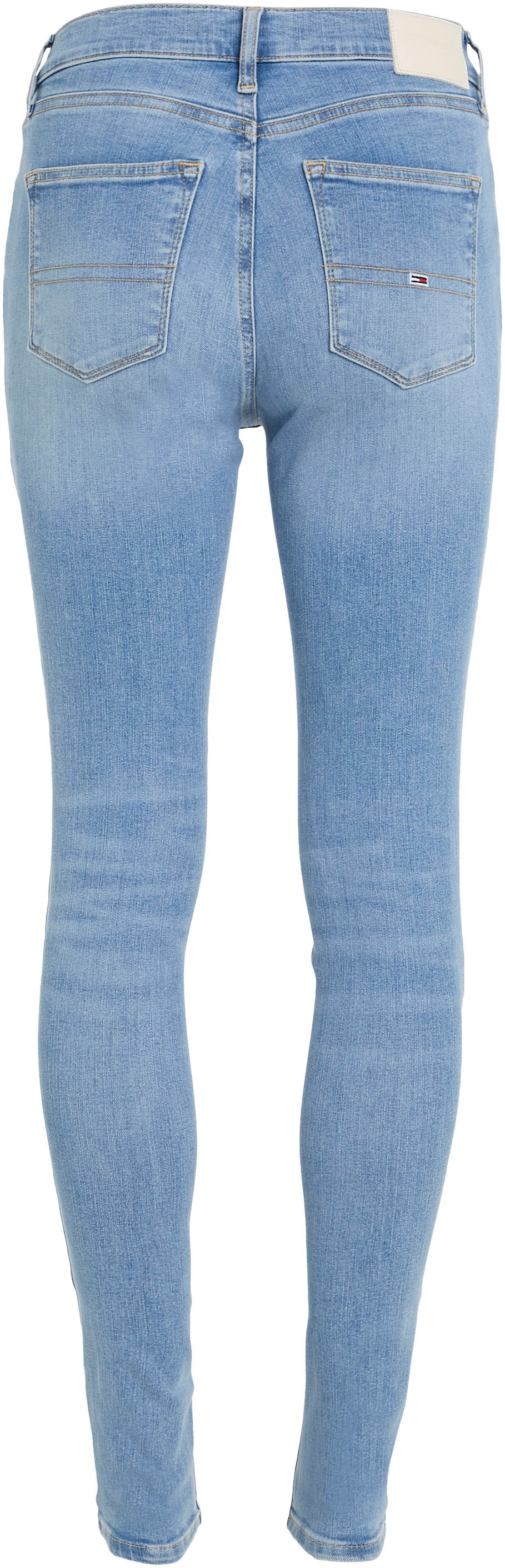 Jeans dezenten Skinny-fit-Jeans, mit Tommy shoppen Labelapplikationen
