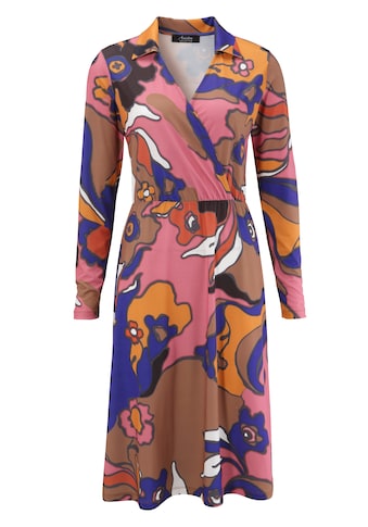 Aniston SELECTED Jerseykleid, in Wickel-Optik mit Kragen - NEUE KOLLEKTION kaufen
