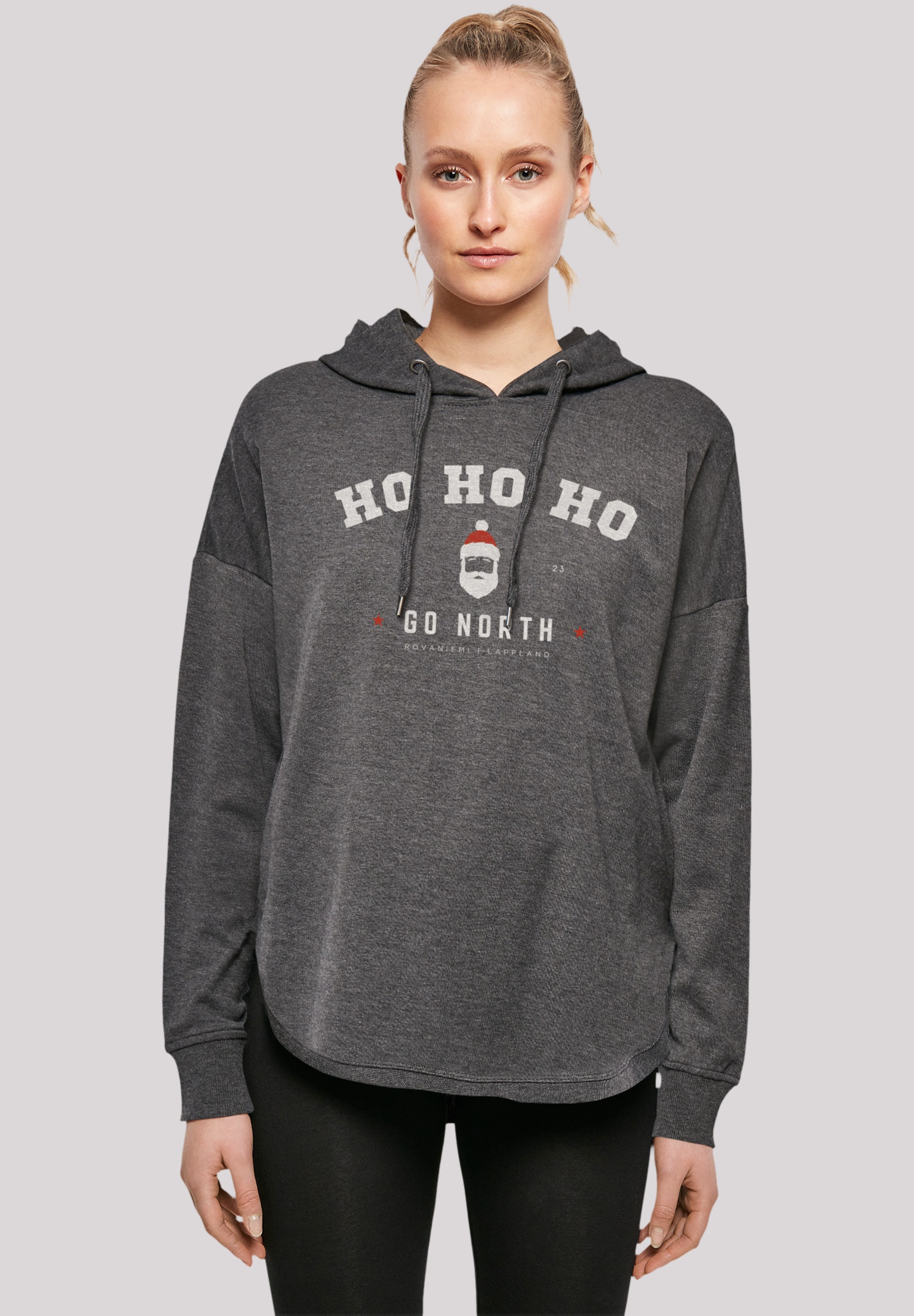 F4NT4STIC Sweatshirt »Ho Ho Ho Santa Claus Weihnachten«, Weihnachten,  Geschenk, Logo | I'm walking