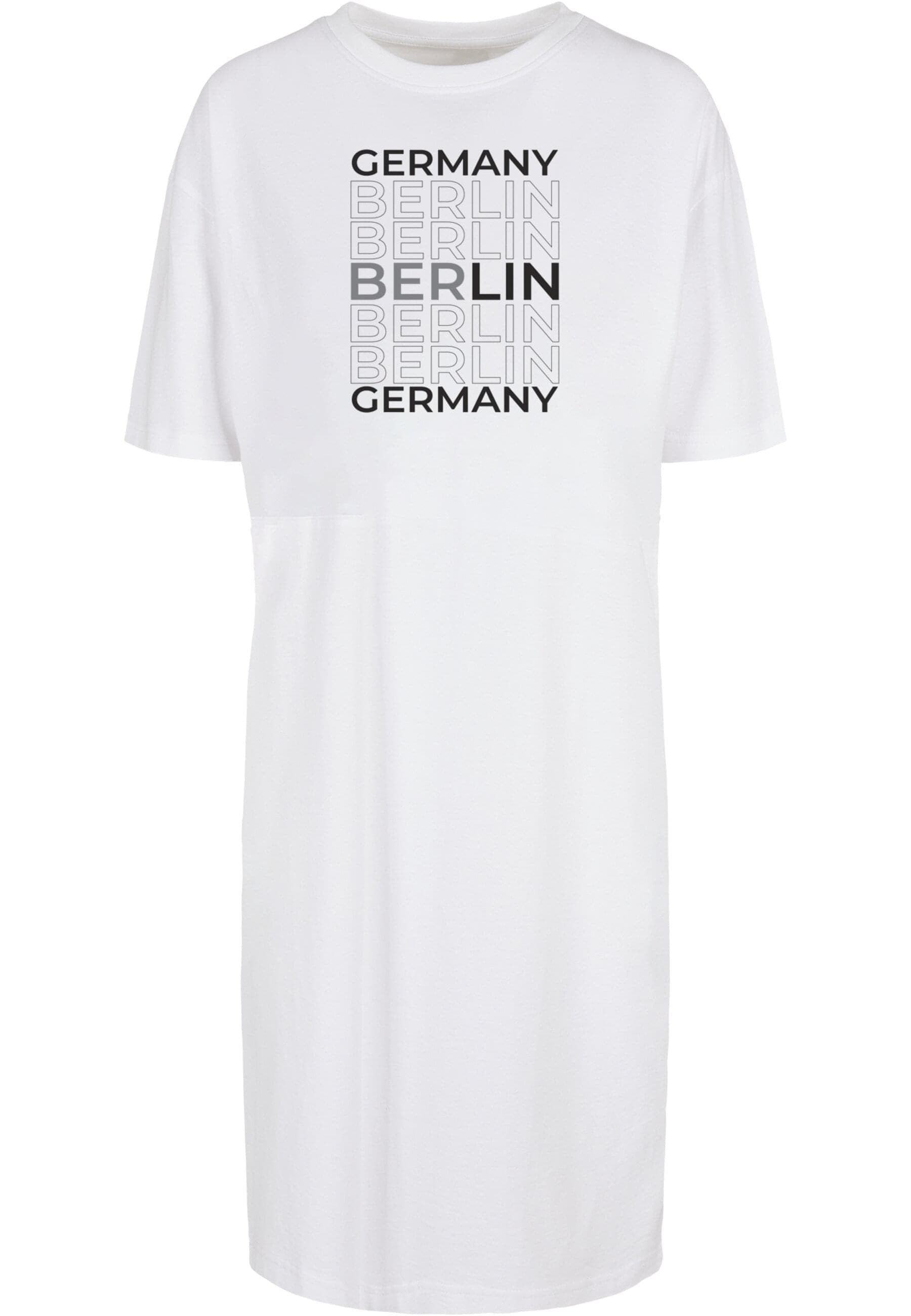 Merchcode Stillkleid »Damen Ladies Berlin Organic Oversized Slit Tee  Dress«, (1 tlg.) online kaufen | I\'m walking