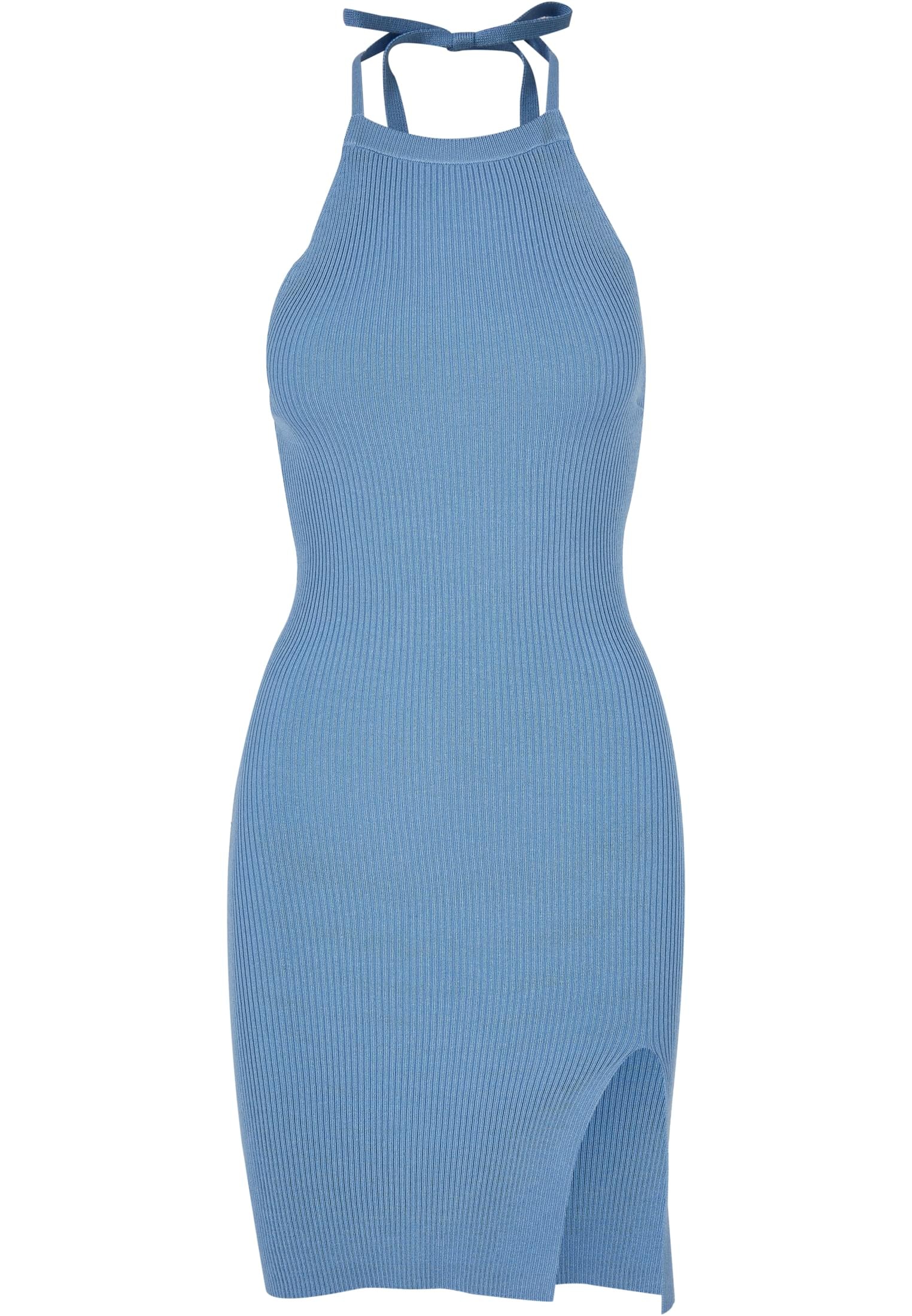 URBAN CLASSICS Jerseykleid »Damen Ladies Rib Knit Neckholder Dress«, (1 tlg.)  online kaufen | I'm walking