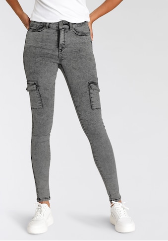 Arizona Skinny-fit-Jeans »Ultra Stretch«, High Waist mit Cargotaschen kaufen