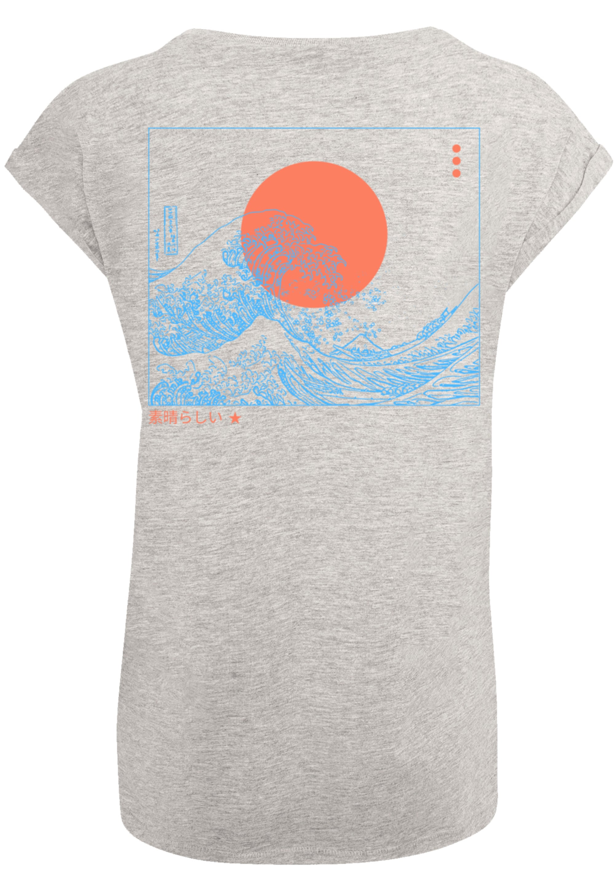 F4NT4STIC T-Shirt »PLUS SIZE Kanagawa Welle«, Print online