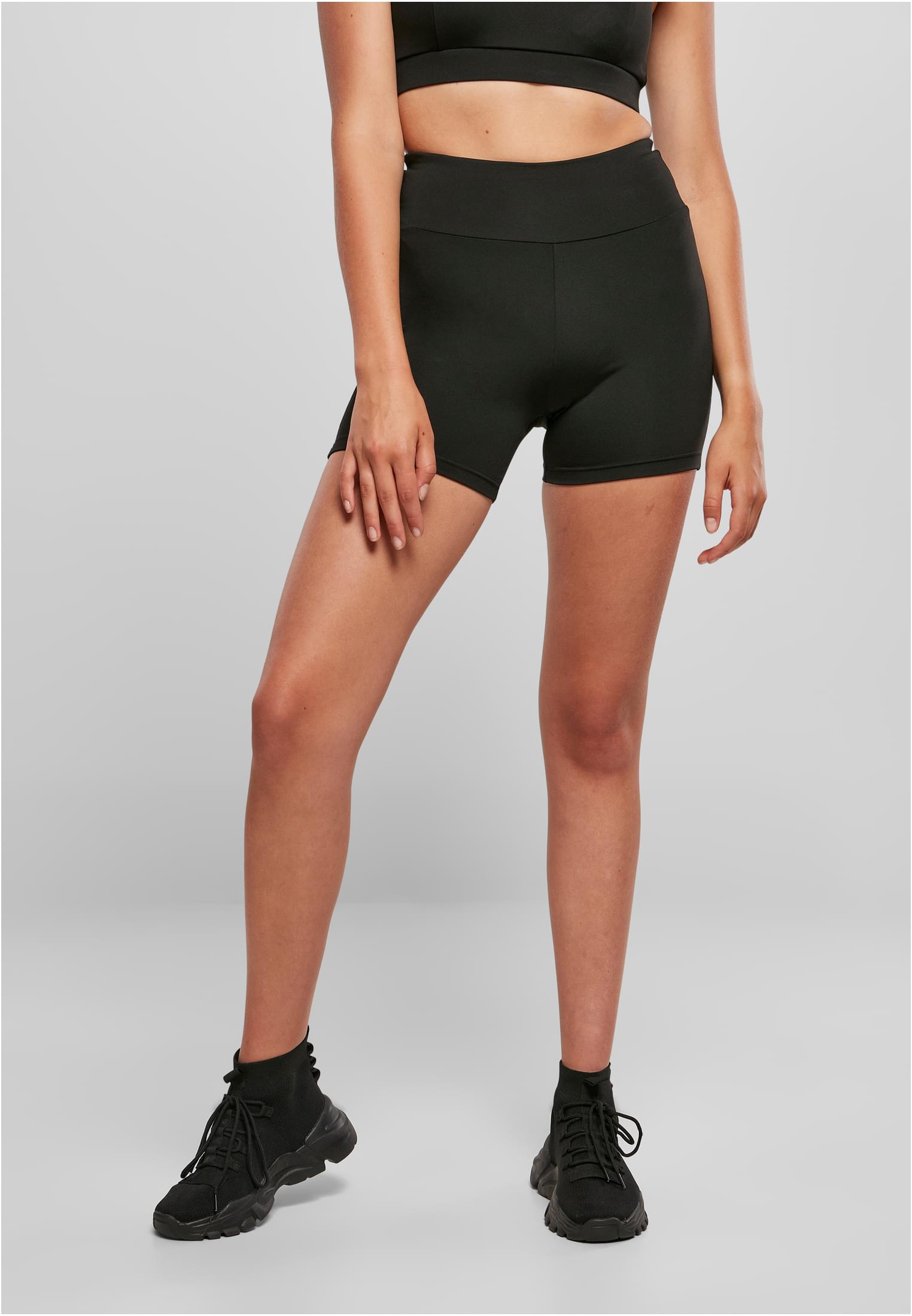 URBAN CLASSICS Stoffhose »Damen Ladies High Waist Tech Mesh Cycle Shorts«, (1  tlg.) online kaufen | I\'m walking