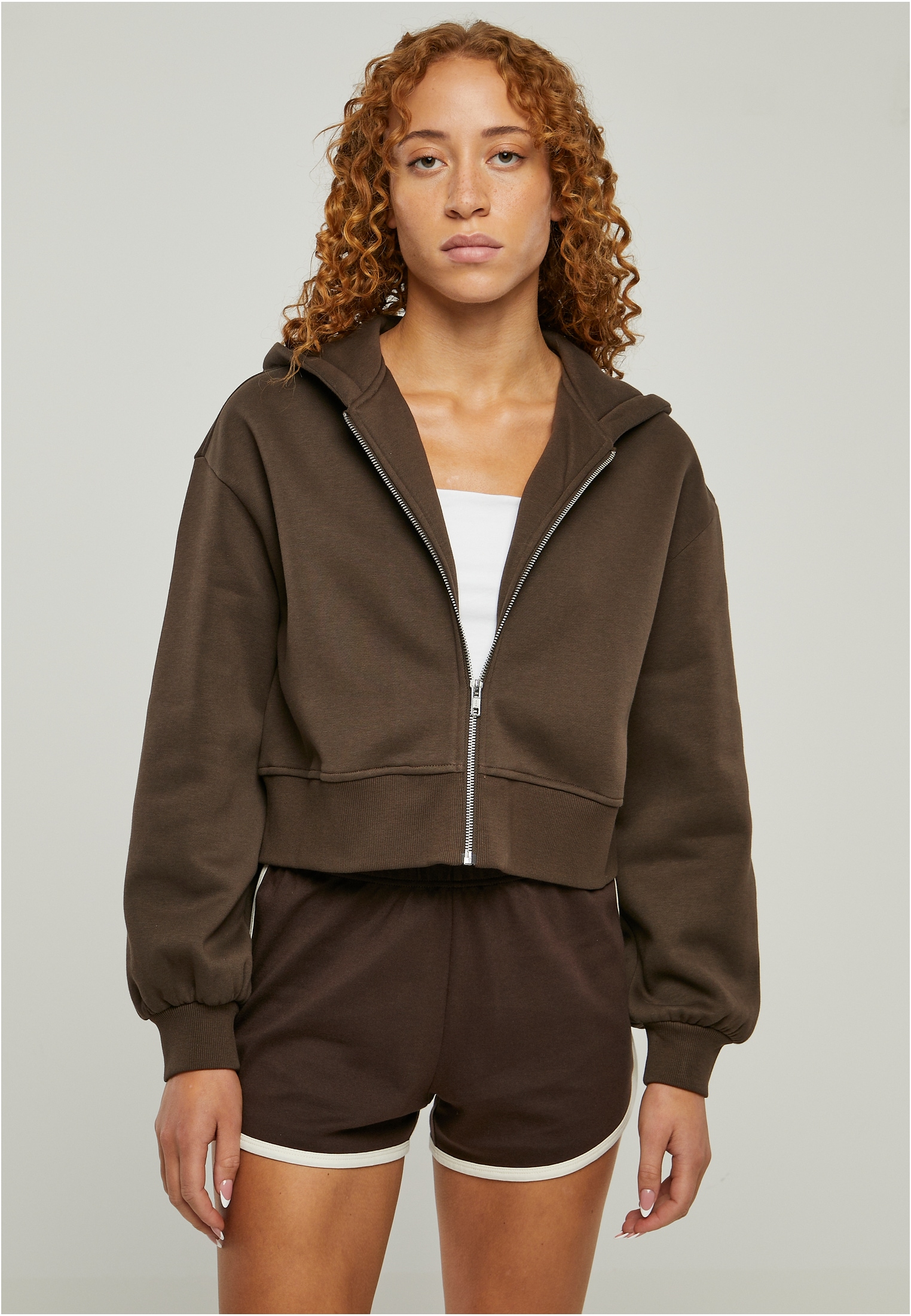 Short I\'m »Damen CLASSICS URBAN online walking Jacket«, Sweatjacke tlg.) | Zip kaufen Oversized Ladies (1