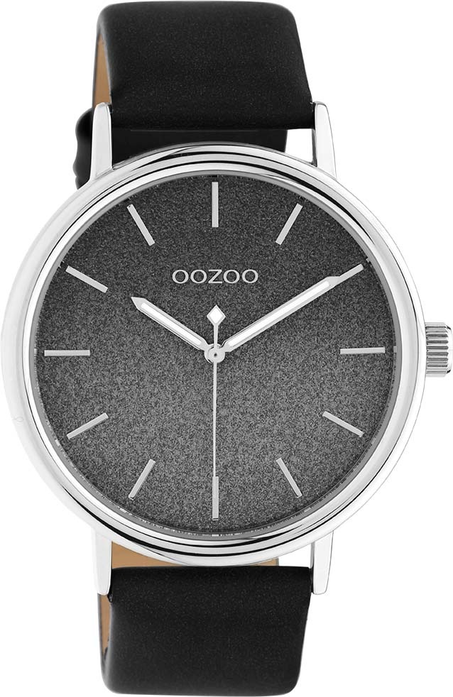 günstig schwarz kaufen Uhren I\'m walking Oozoo »