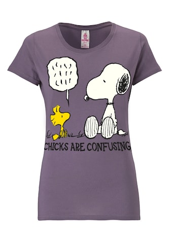 LOGOSHIRT T-Shirt »Snoopy - Peanuts«, mit niedlichem Frontprint kaufen