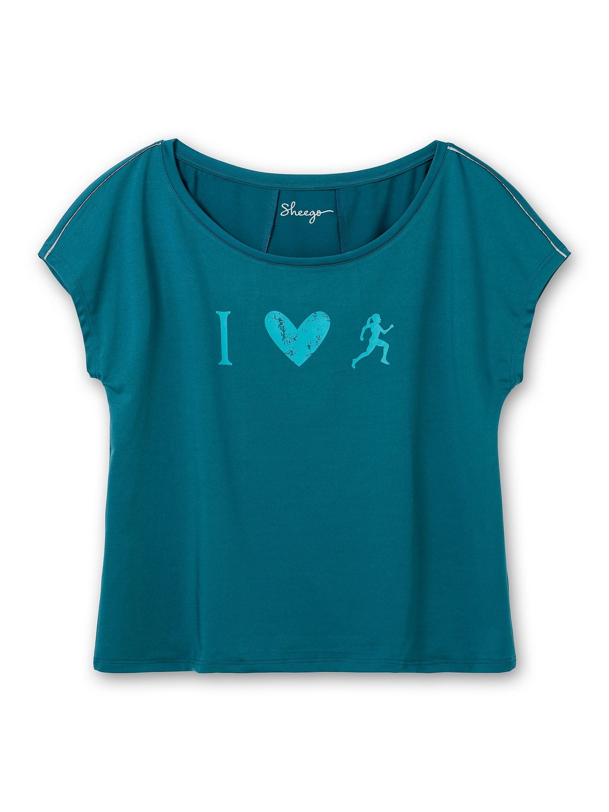 Sheego T-Shirt »Große Größen«, aus Funktionsmaterial, mit Frontprint kaufen