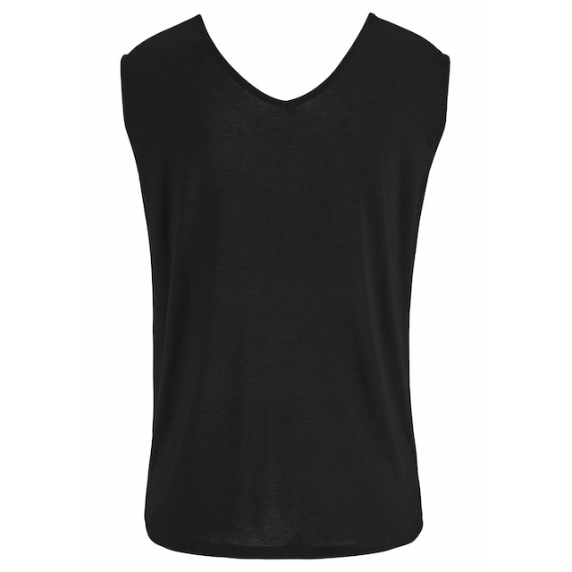 s.Oliver T-Shirt, mit Zierbändern am Ausschnitt shoppen | I\'m walking | V-Shirts