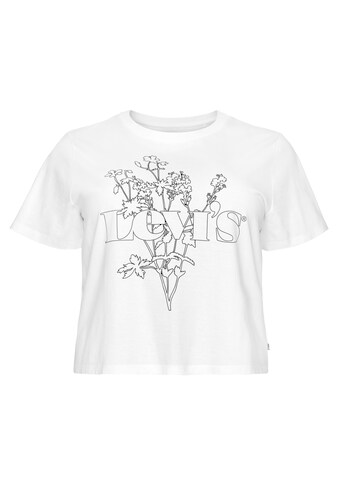 Levi's® Plus Print-Shirt »Graphic Surf Tee«, mit Markenschriftzug und floralem Print kaufen