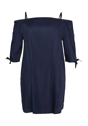Sheego Strandkleid »Strandkleid«, im Carmen-Look mit schmalen Trägern kaufen