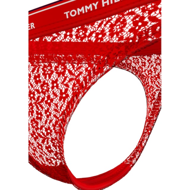 Tommy Hilfiger Underwear String »THONG 5 PACK GIFTING«, (Packung, 5 St.,  5er-Pack), mit modischem Logobund in Labelfarben & Wäsche auf Rechnung  bestellen