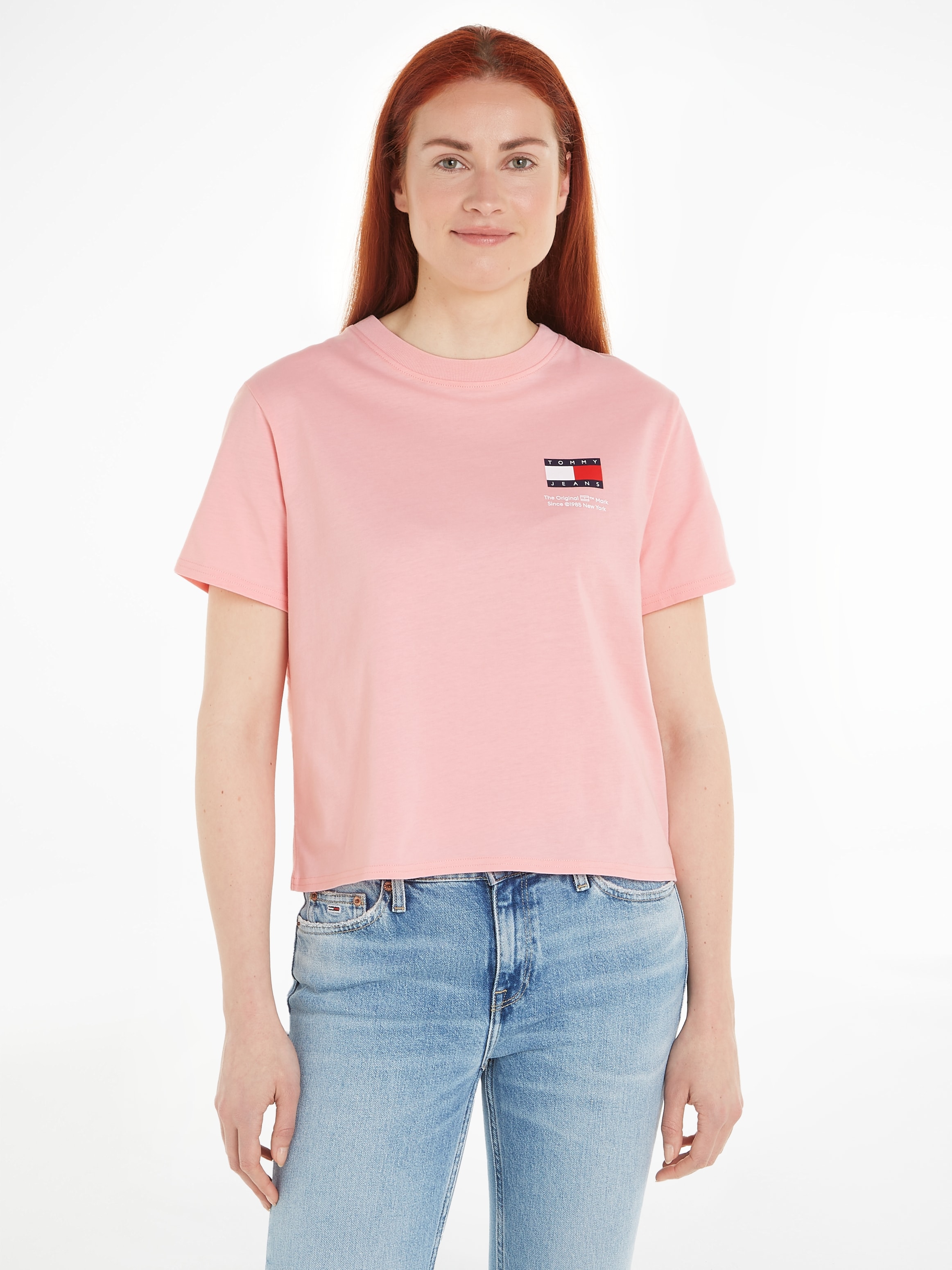 Tommy Jeans FLAG »TJW | T-Shirt mit walking Markenlabel BXY online TEE«, kaufen I\'m GRAPHIC