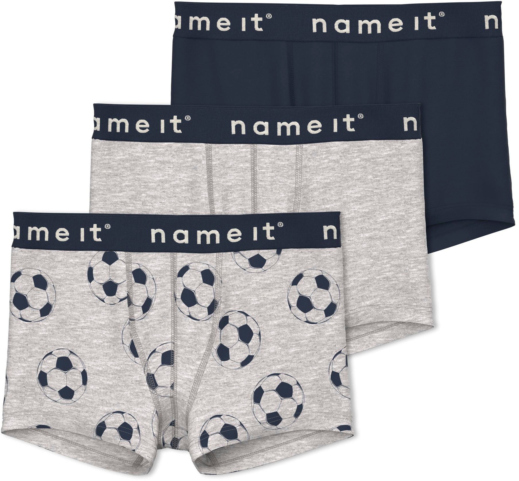 Name It Boxer »NKMBOXER 3P MELANGE FOOTBALL«, (Packung, 3 St.) kaufen