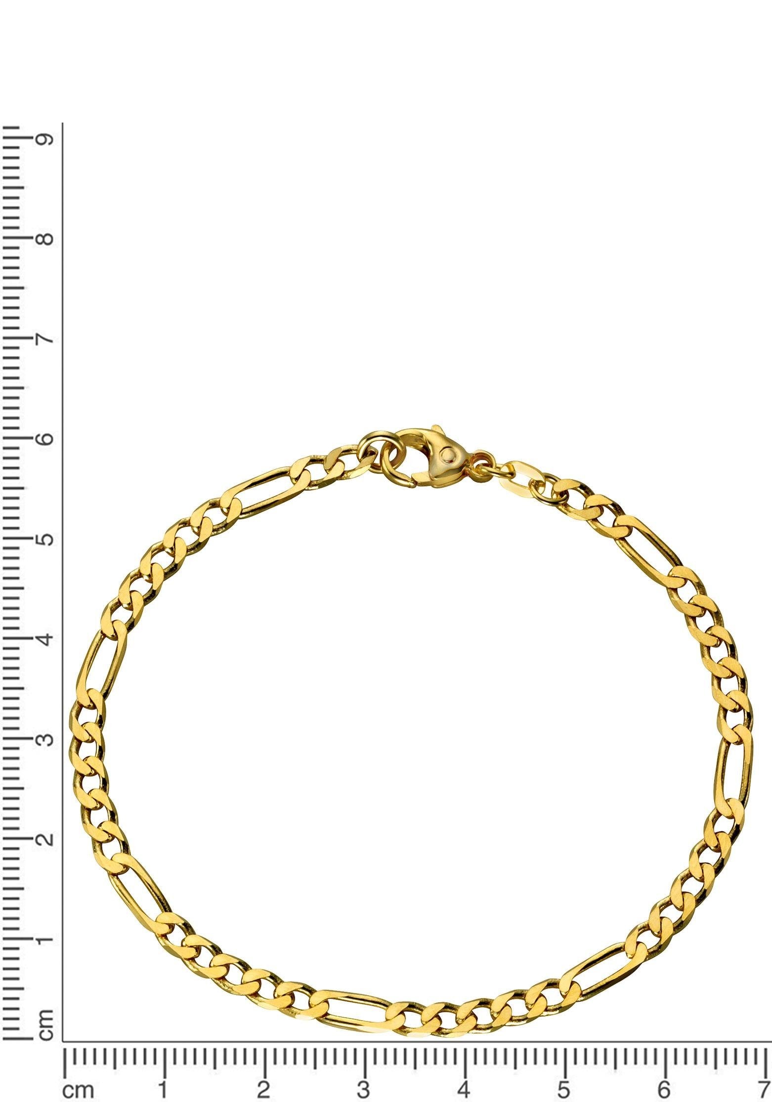 Firetti Goldarmband »Schmuck Geschenk Gold 333 Figrokettengliederung, 3,4  mm«, zu Kleid, Shirt, Jeans, Sneaker! Anlass Geburtstag Weihnachten kaufen  | I\'m walking