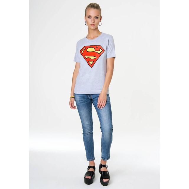 LOGOSHIRT T-Shirt »Superman Logo«, mit trendigem Superhelden-Print kaufen |  I\'m walking