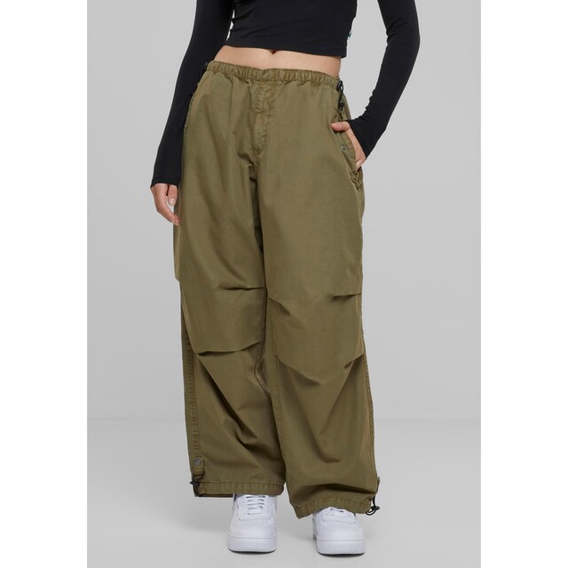 URBAN CLASSICS Jerseyhose »Damen Ladies Cotton Parachute Pants«, (1 tlg.)  online