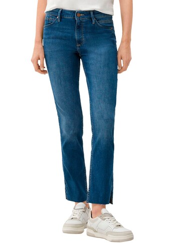 s.Oliver Slim-fit-Jeans, mit ausgefranstem Beinabschluss kaufen