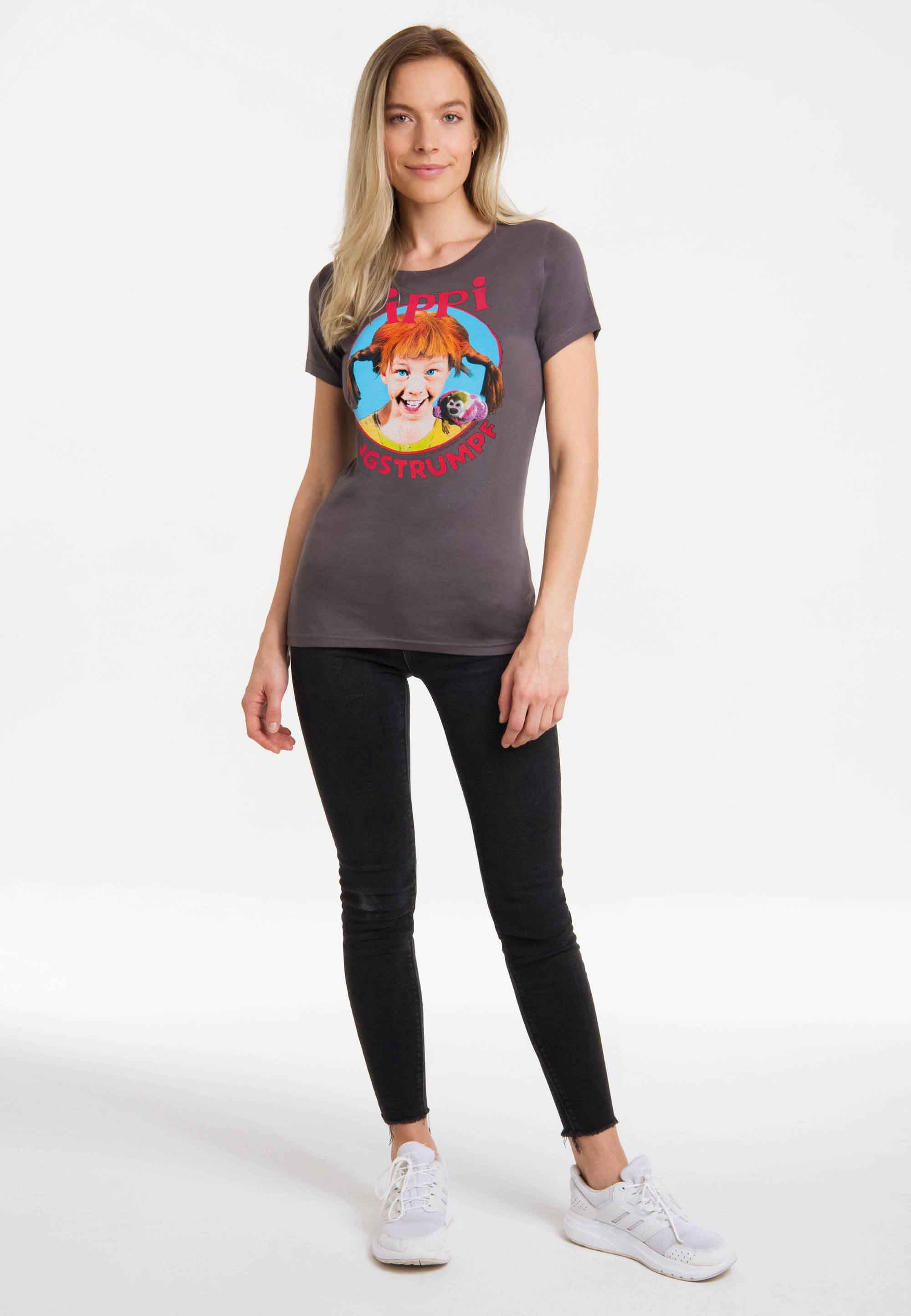 LOGOSHIRT T-Shirt »Pippi Langstrumpf«, mit lizenziertem Originaldesign  shoppen