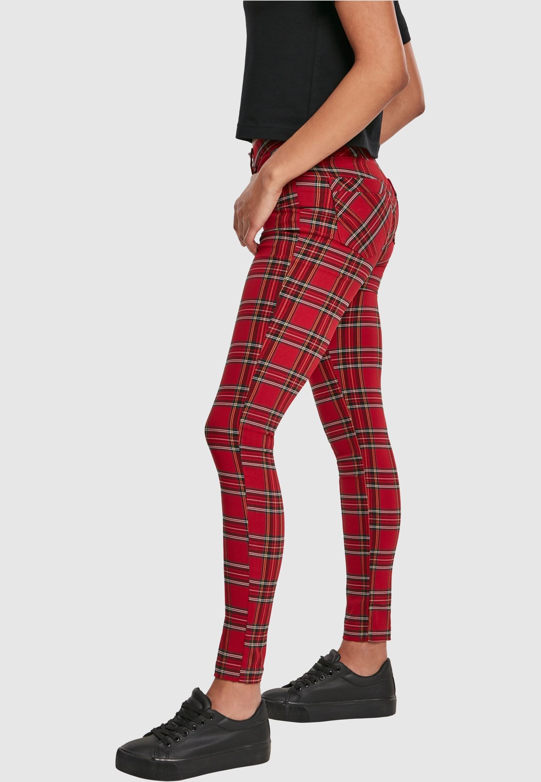 Ladies hot sale checkered pants