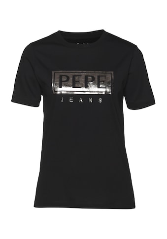 Pepe Jeans T-Shirt »CHARRO«, ein besonderes Basic Shirt mit coolem Marken-Logo-Design kaufen