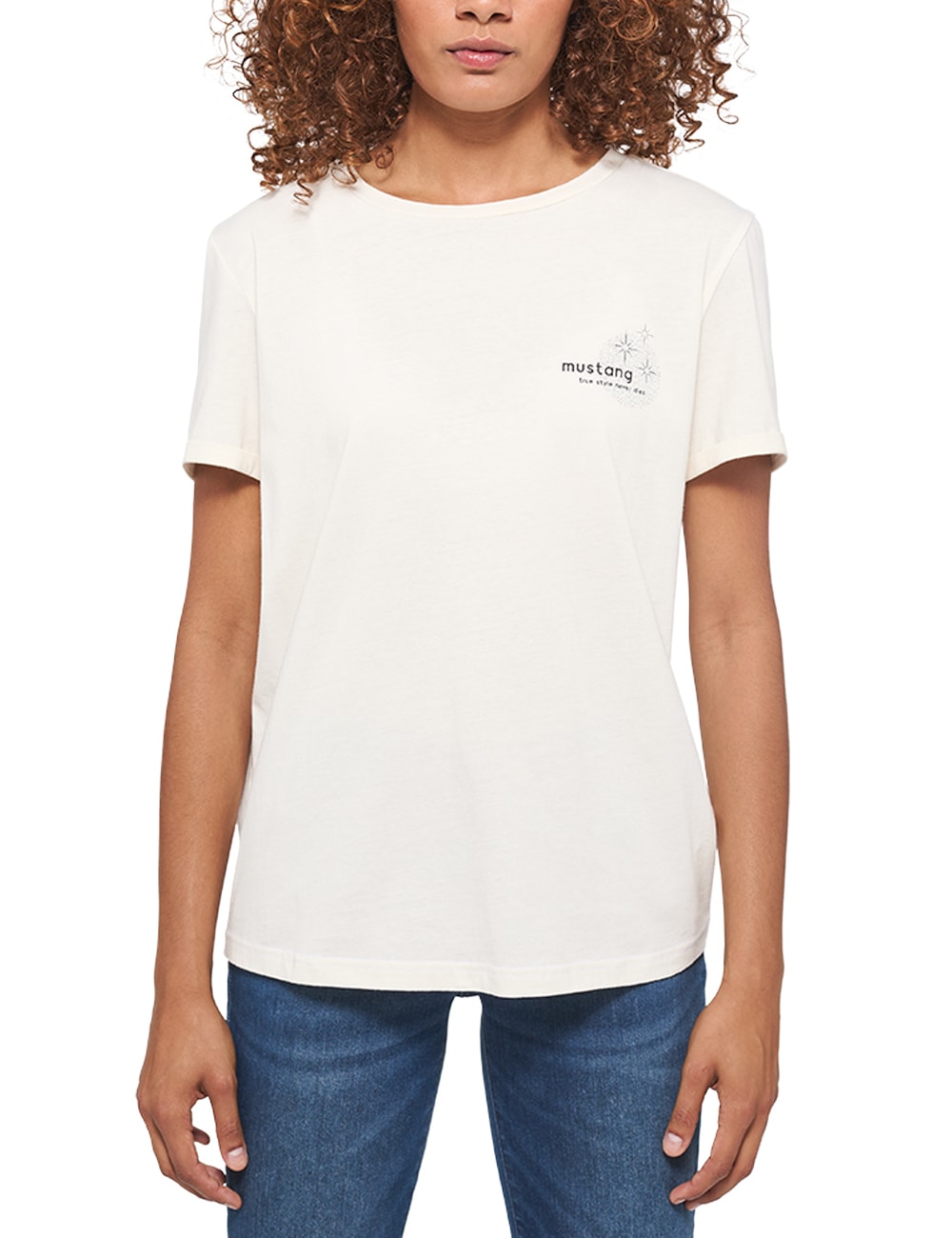 MUSTANG Kurzarmshirt »Mustang C T-Shirt Chestprint« kaufen Style Alina