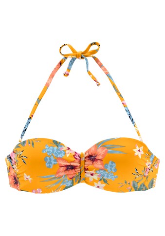 Bench. Bügel-Bandeau-Bikini-Top »Maui«, in floralem Design kaufen