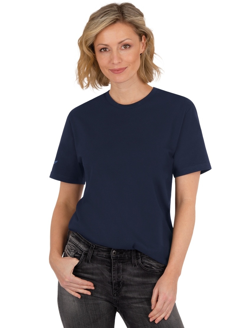 Trigema T-Shirt »TRIGEMA T-Shirt Biobaumwolle« shoppen 100% aus