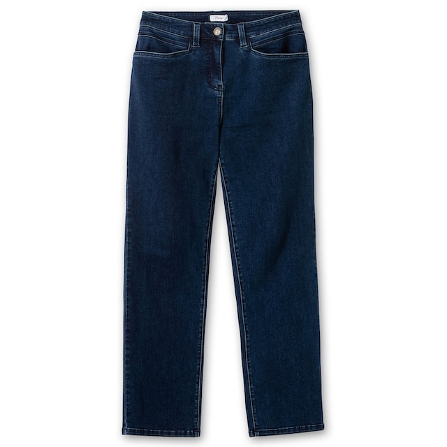 online Sheego Jeans walking REPREVE® Polyesterfasern I\'m »Große mit | Gerade Größen«, recycled