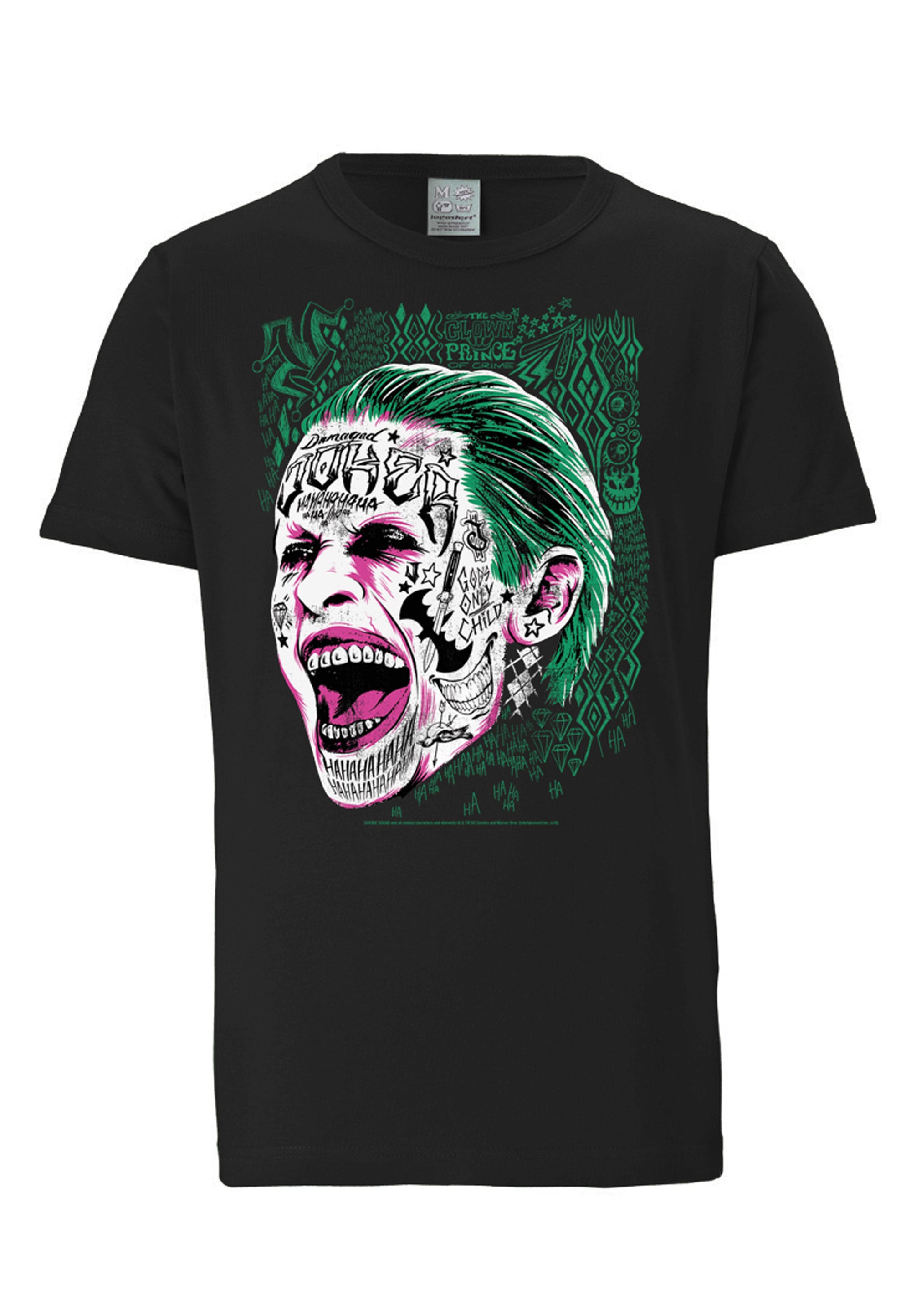 lizenziertem - mit online Joker«, T-Shirt LOGOSHIRT »Suicide Print Squad