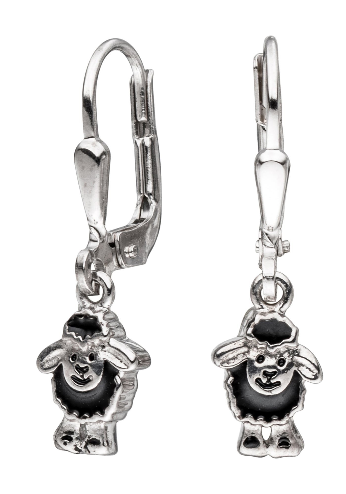 JOBO Paar Ohrhänger | I\'m kaufen 925 Silber online walking »Kinder-Ohrringe Schaf«