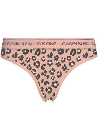 Calvin Klein Stringpanty, mit breitem Logobund kaufen