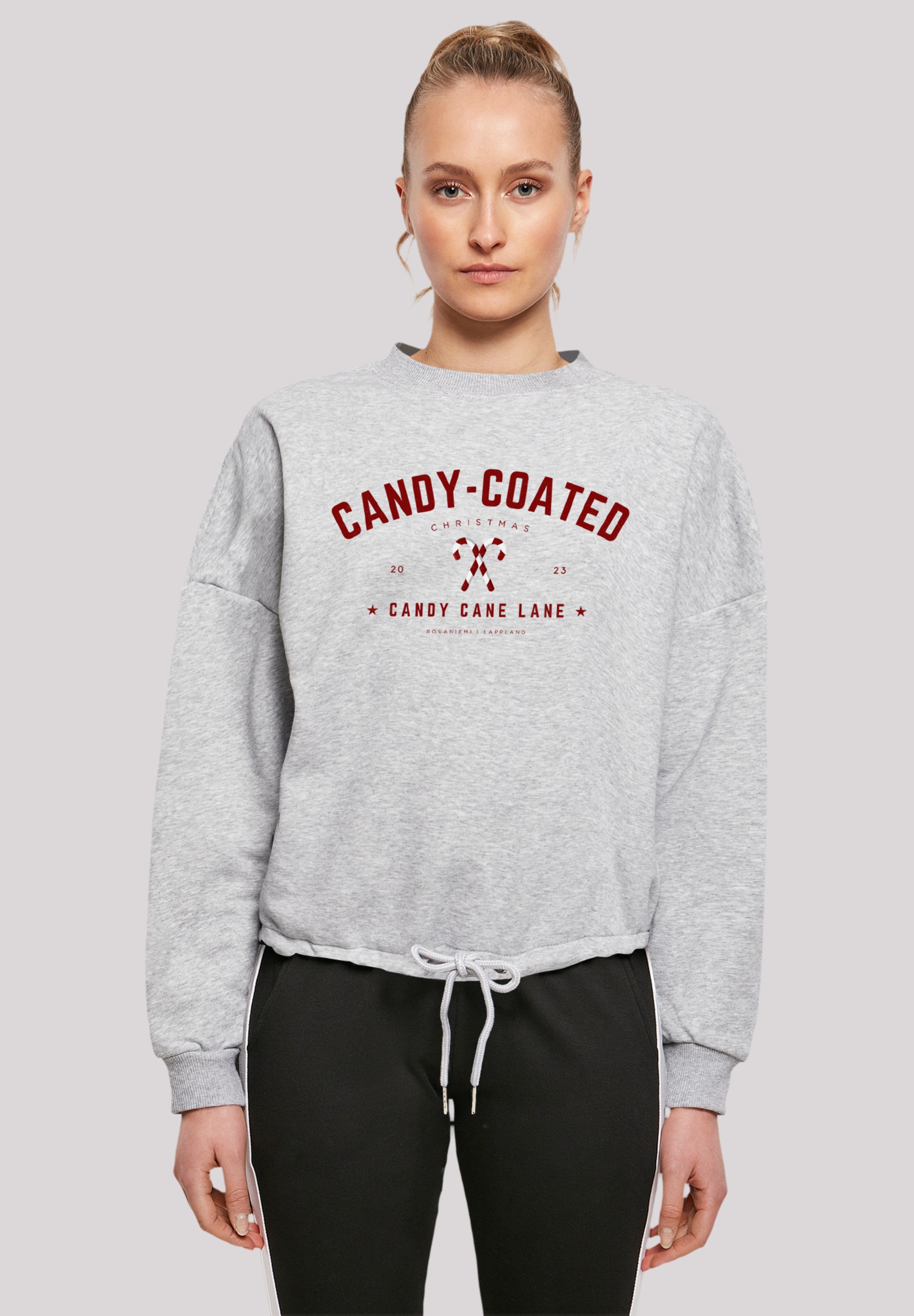 F4NT4STIC Sweatshirt »Weihnachten Candy Weihnachten, kaufen Geschenk, online Christmas«, | Coated I\'m walking Logo