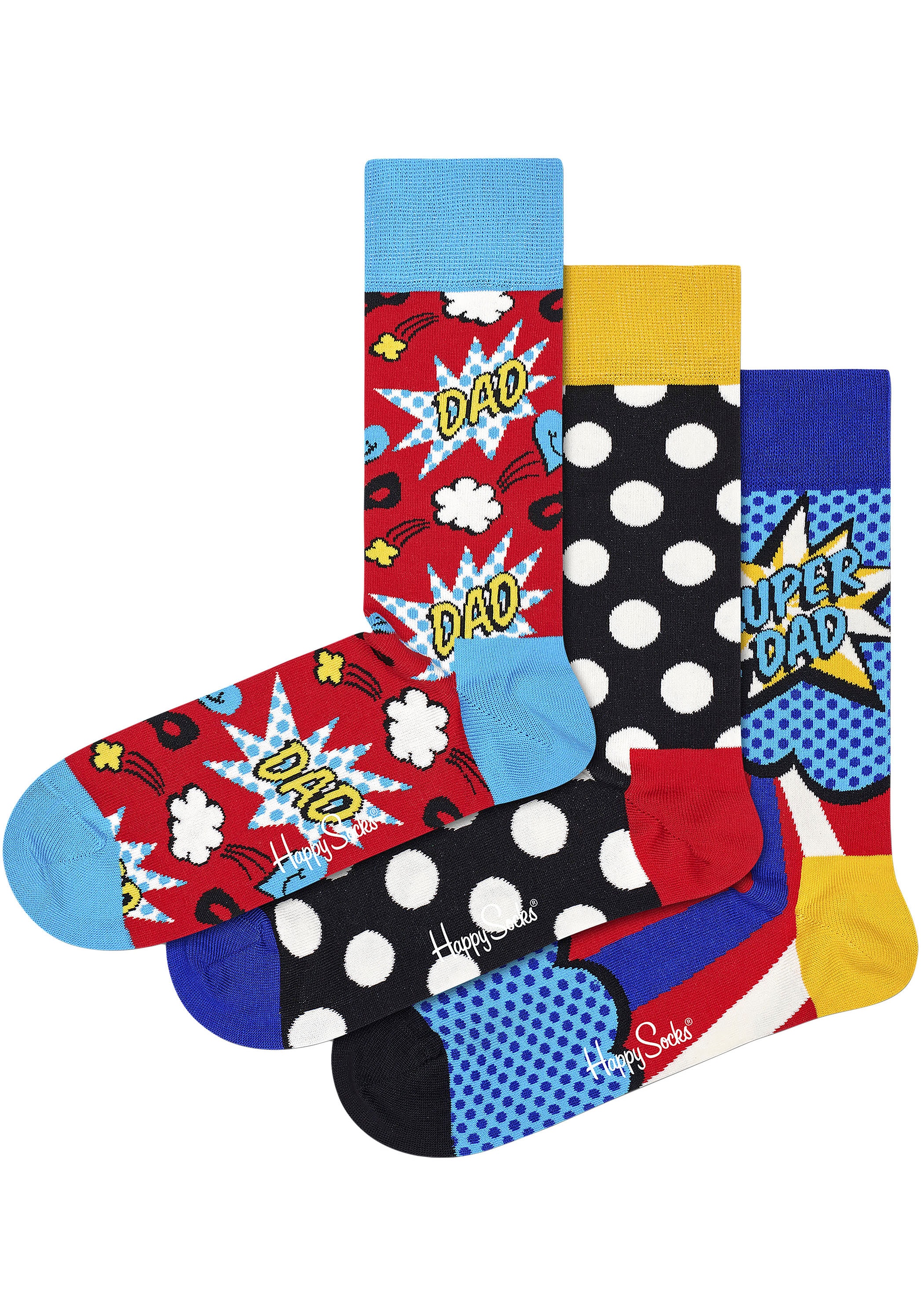 Happy Socks | Socken, Set Gift Paar), (Packung, Super Dad walking 3 kaufen I\'m online