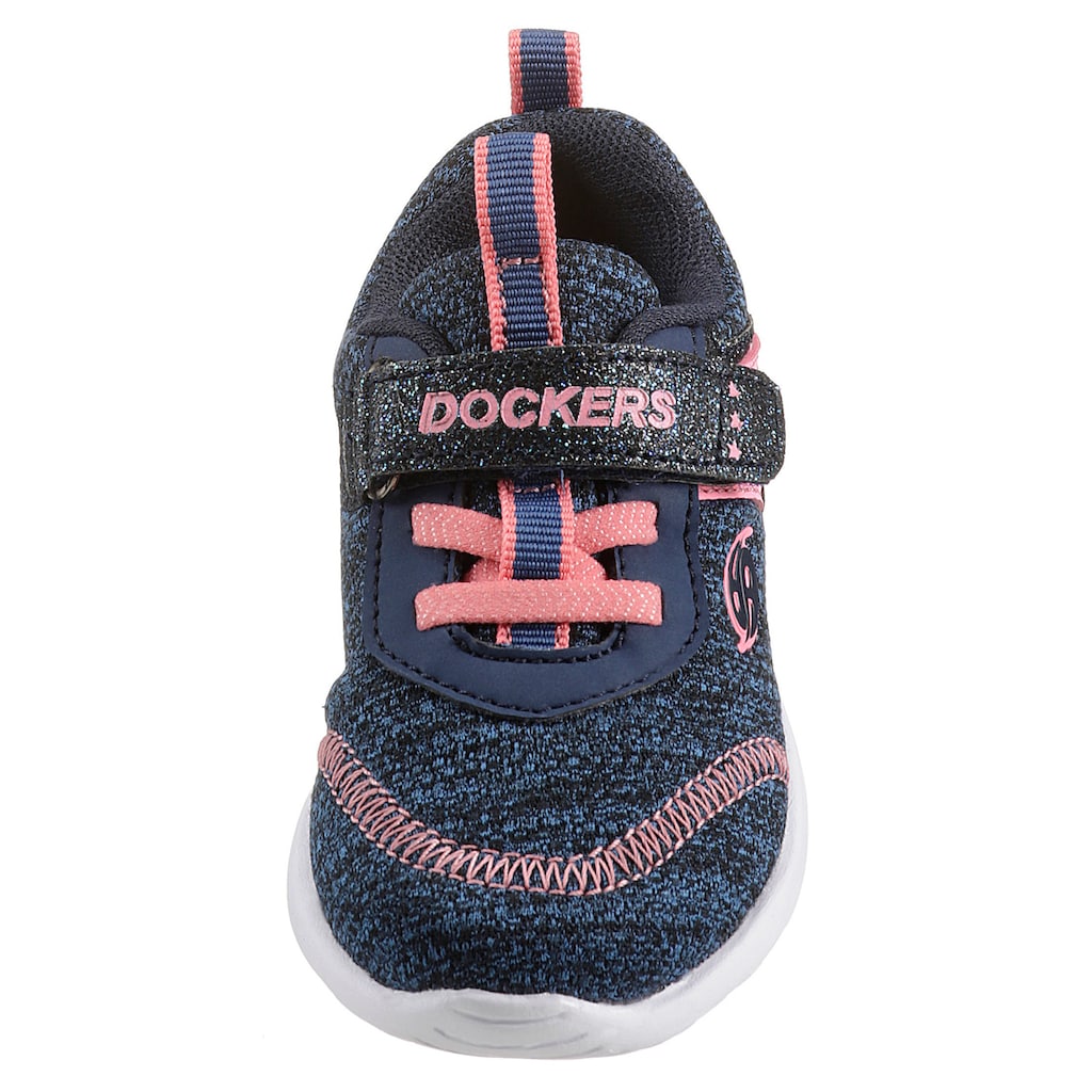 Dockers by Gerli Slip-On Sneaker, mit Glitzerriemchen