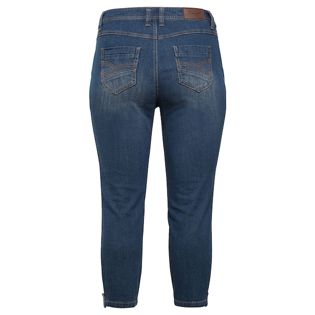 Sheego Stretch-Jeans »Große Größen«, in 7/8-Länge mit Destroyed-Effekten  kaufen