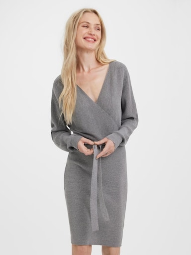Vero Moda Strickkleid DRESS V-NECK | GA NOOS« I\'m »VMHOLLYREM LS kaufen walking