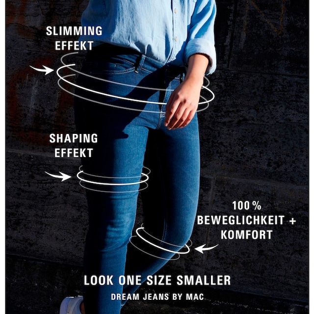 MAC Skinny-fit-Jeans »Dream Skinny«, Hochelastische Qualität sorgt für den  perfekten Sitz online