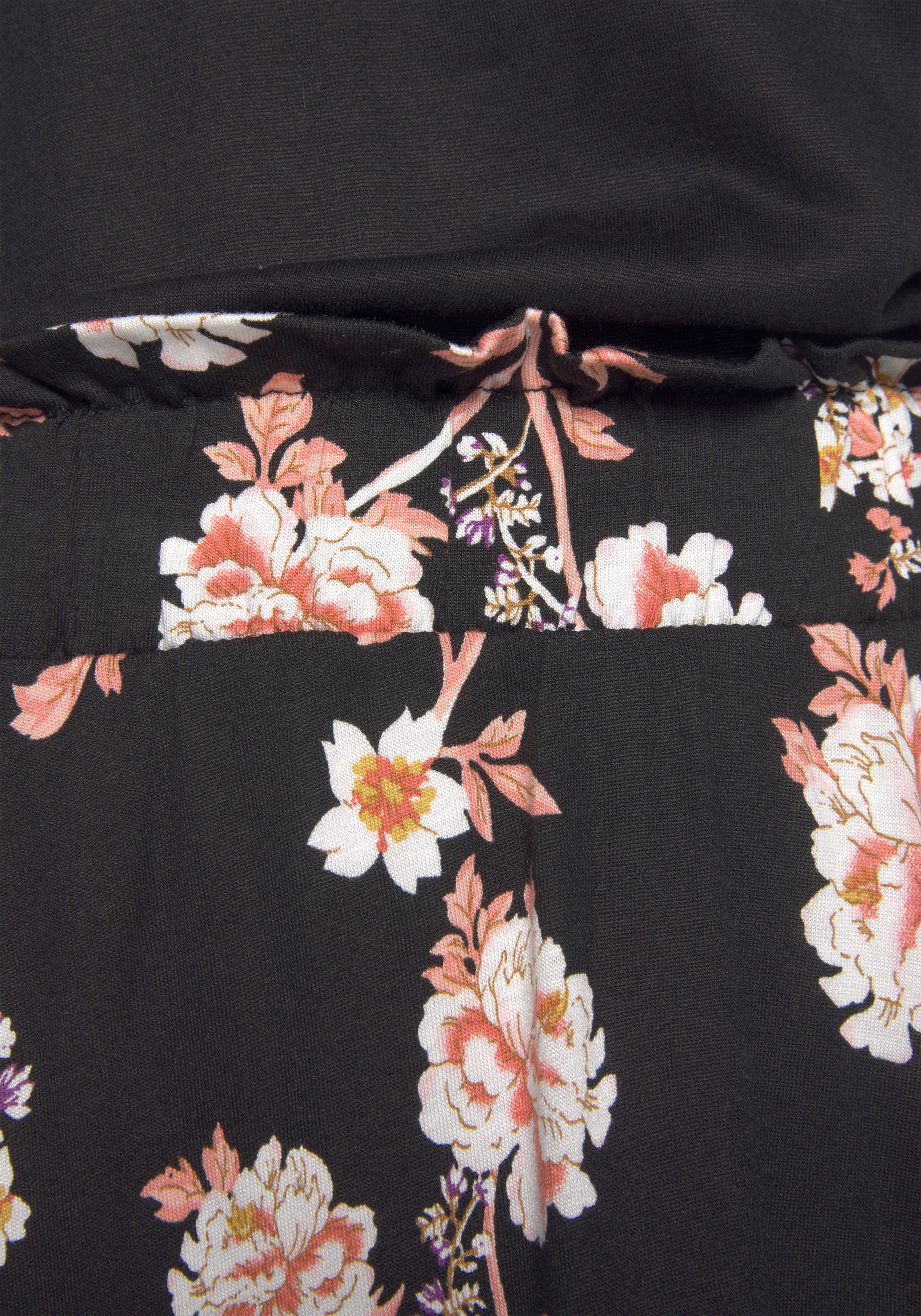 LASCANA Jerseykleid, mit Paperbag-Bund