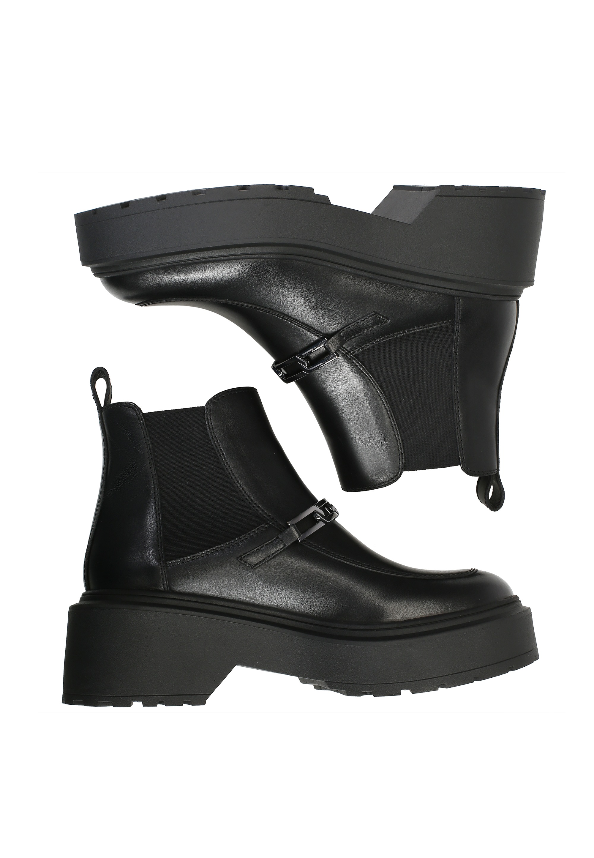 ekonika Stiefel Stiefeletten Ekonika mit massiver Sohle PB9271
