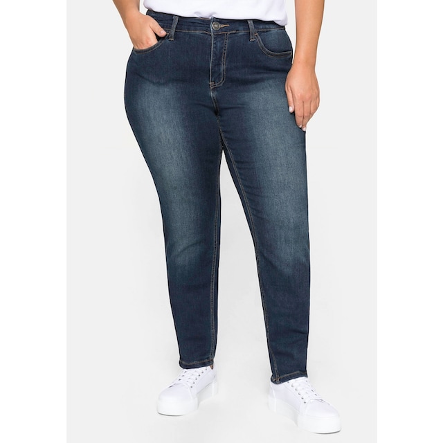Sheego Stretch-Jeans »Große Größen«, Super elastisches Power-Stretch-Material  kaufen | I\'m walking