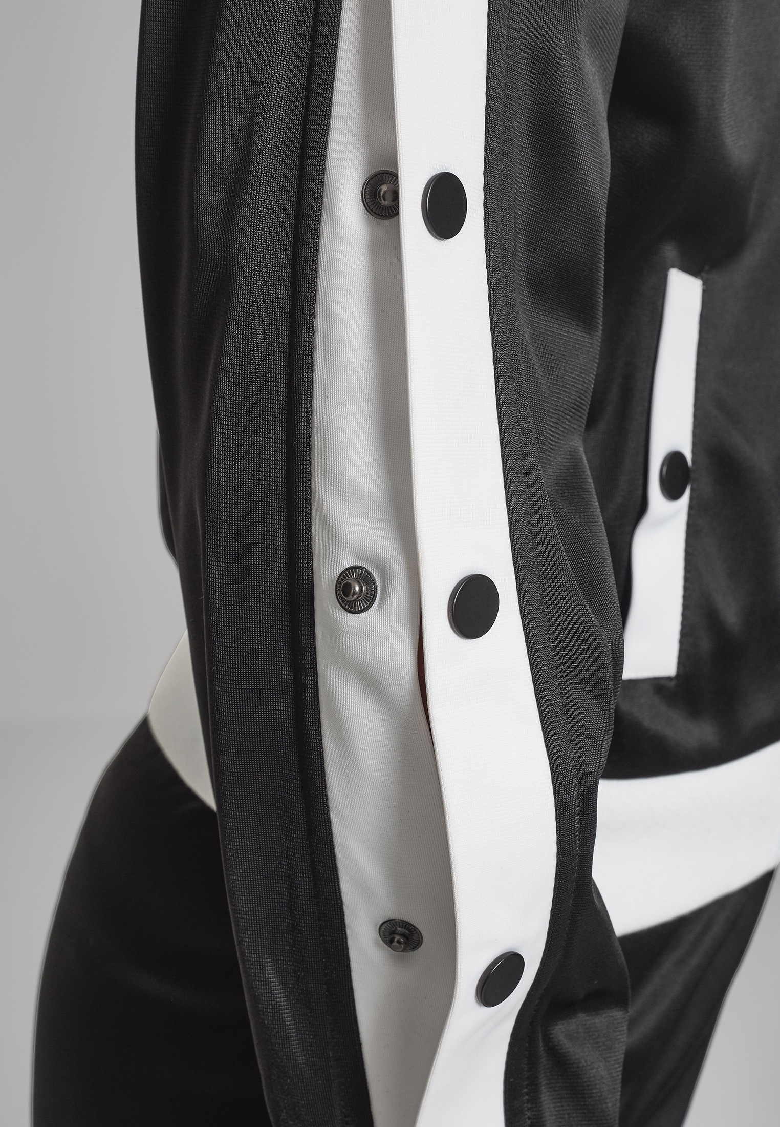 URBAN CLASSICS Strickfleecejacke »Damen Ladies Button Up Track Jacket«, (1  St.), ohne Kapuze bestellen | Übergangsjacken