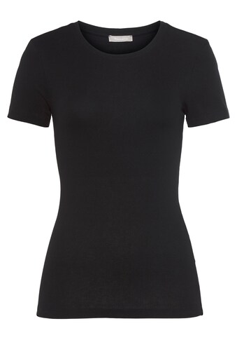 Tamaris T-Shirt, mit Rundhalsausschnitt - NEUE KOLLEKTION kaufen