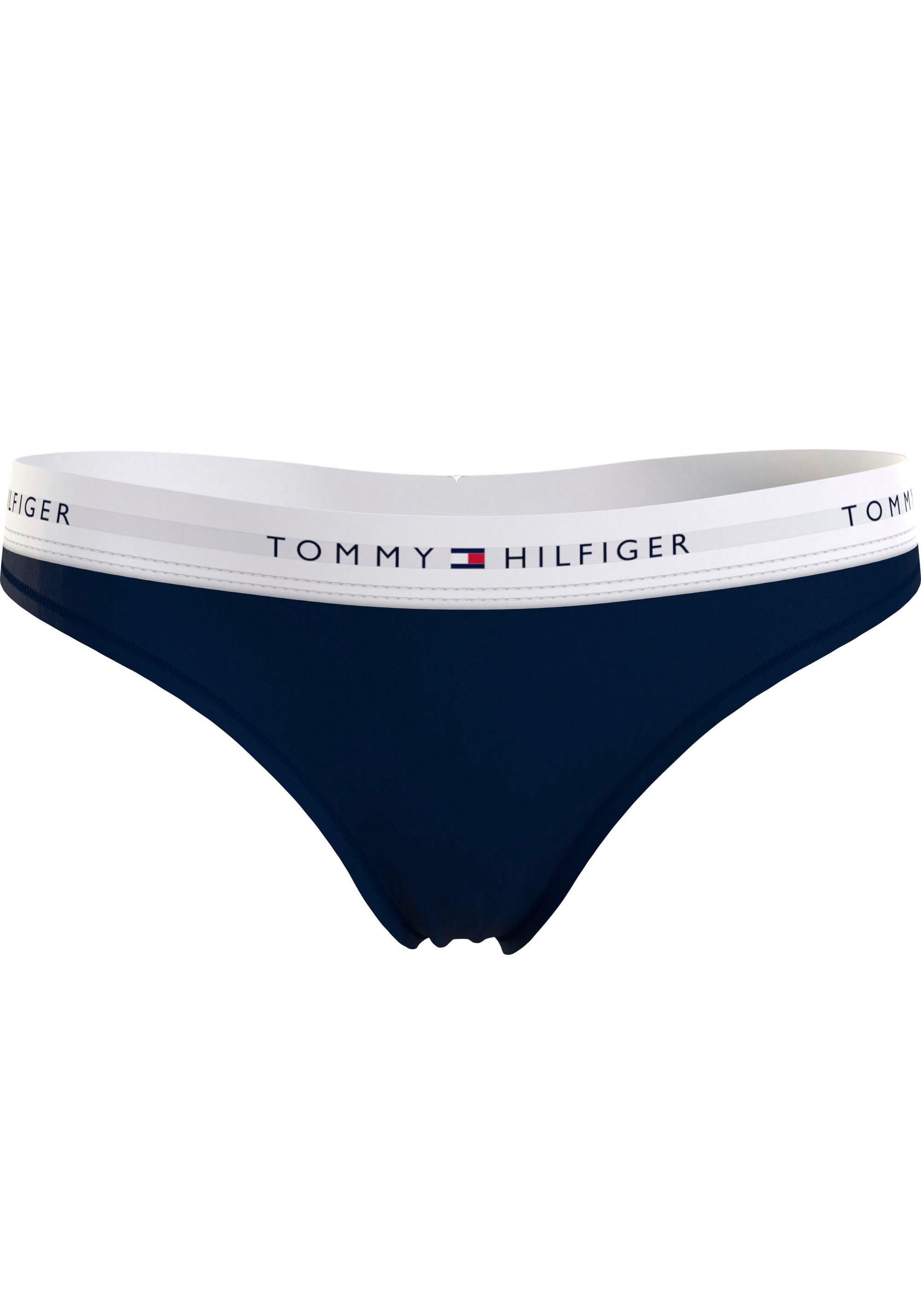 Tommy Hilfiger Rechnung Underwear Taillenbund dem & mit Wäsche T-String, Logo auf auf bestellen