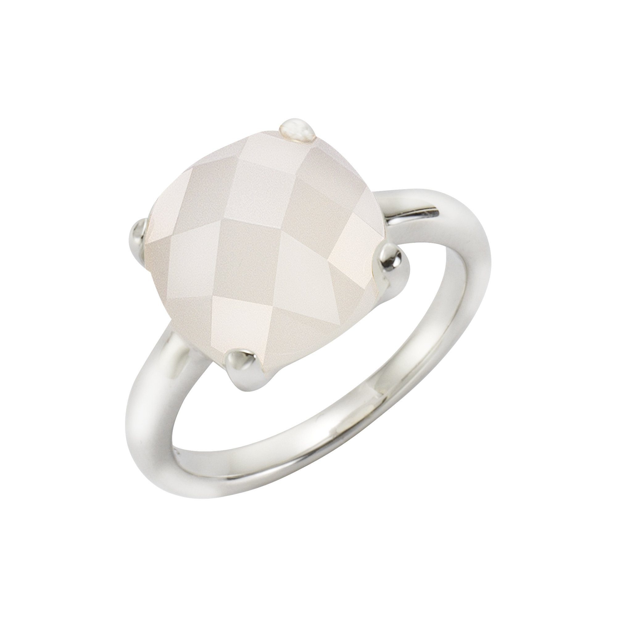 Jamelli Fingerring »925/- Sterling Silber rhodiniert mit Mondstein«, Ring kaufen