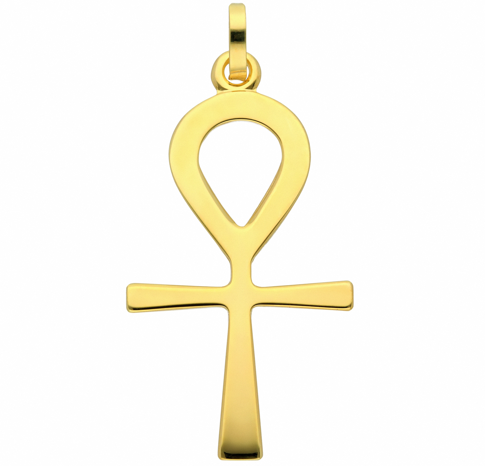 Adelia´s Kette mit Anhänger Kreuz | kaufen Set Anhänger I\'m Lebenszeichen«, Gold mit »333 Halskette walking - Schmuckset online