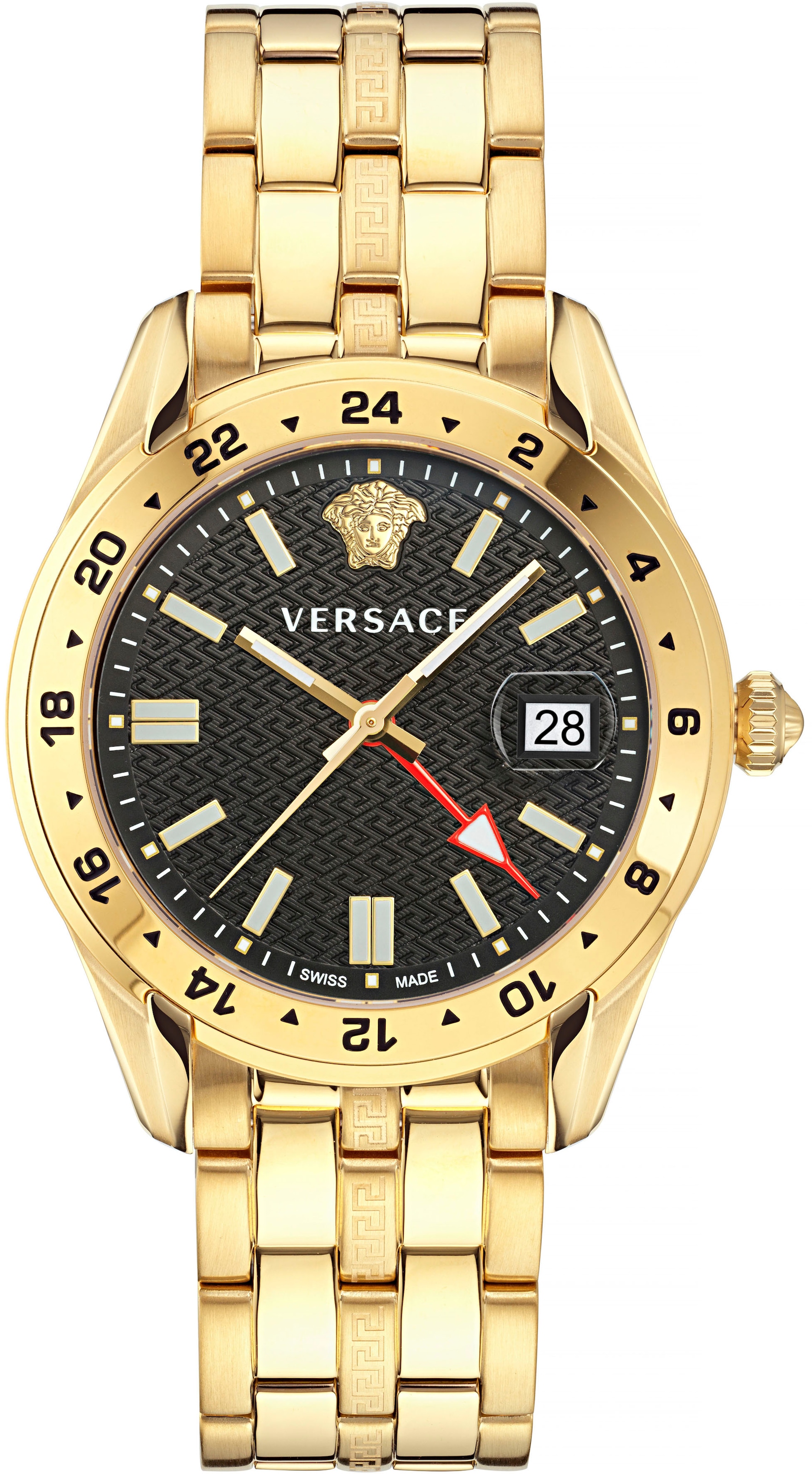 Versace Quarzuhr »GRECA TIME online kaufen walking VE7C00723« | I\'m GMT