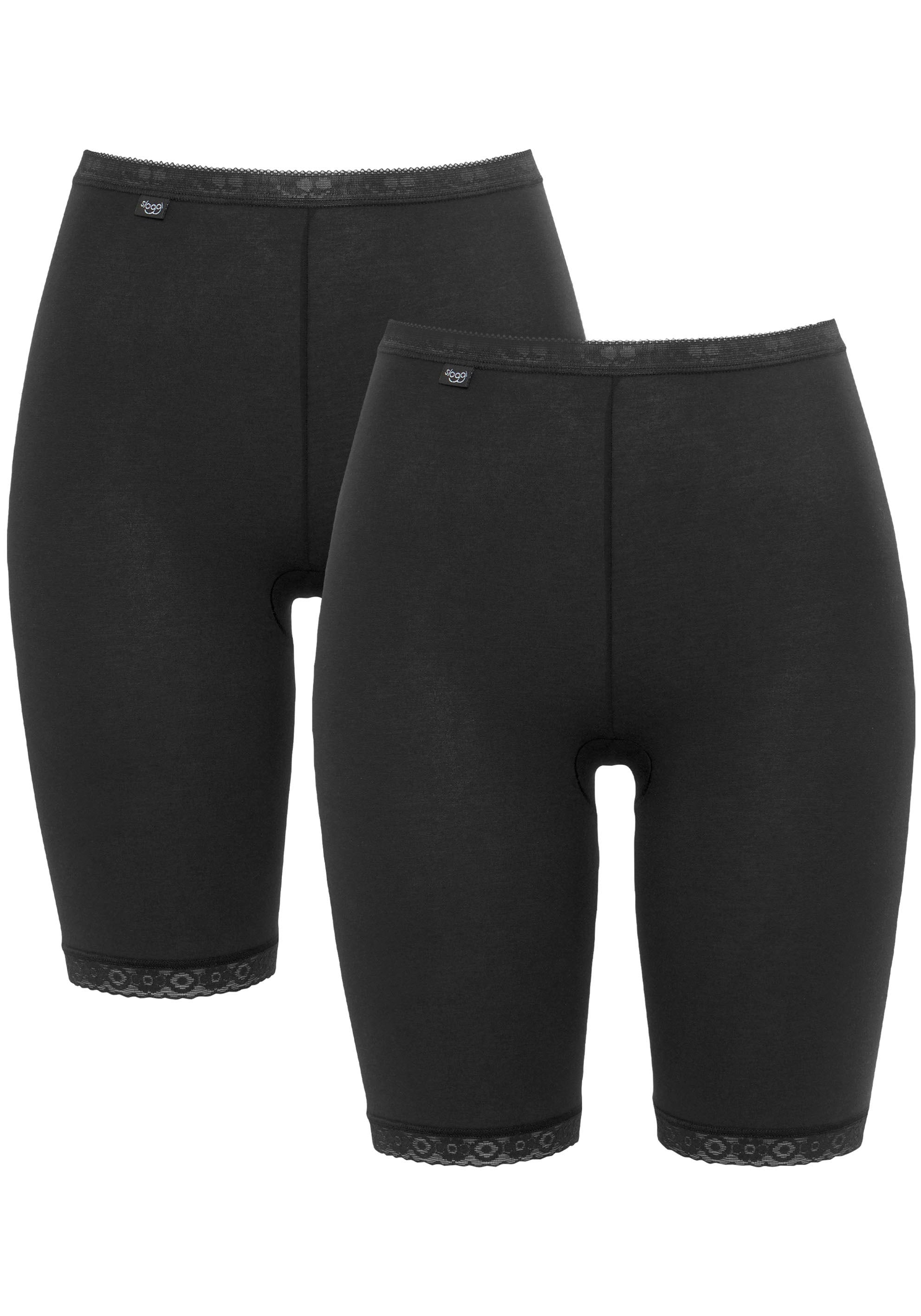 Sloggi Lange Unterhose »Basic +«, online mit St.), walking | Spitzenbesatz I\'m 2 Long-Pants (Packung, Shop