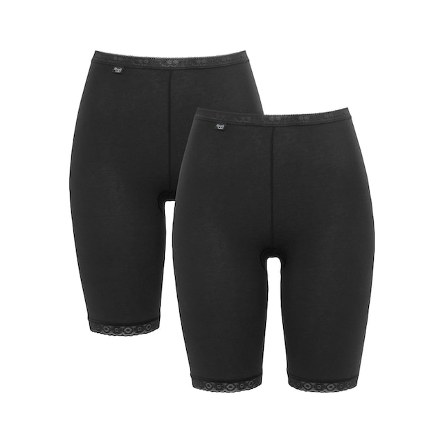 Sloggi Lange Unterhose »Basic +«, (Packung, 2 St.), Long-Pants mit  Spitzenbesatz online | I'm walking Shop